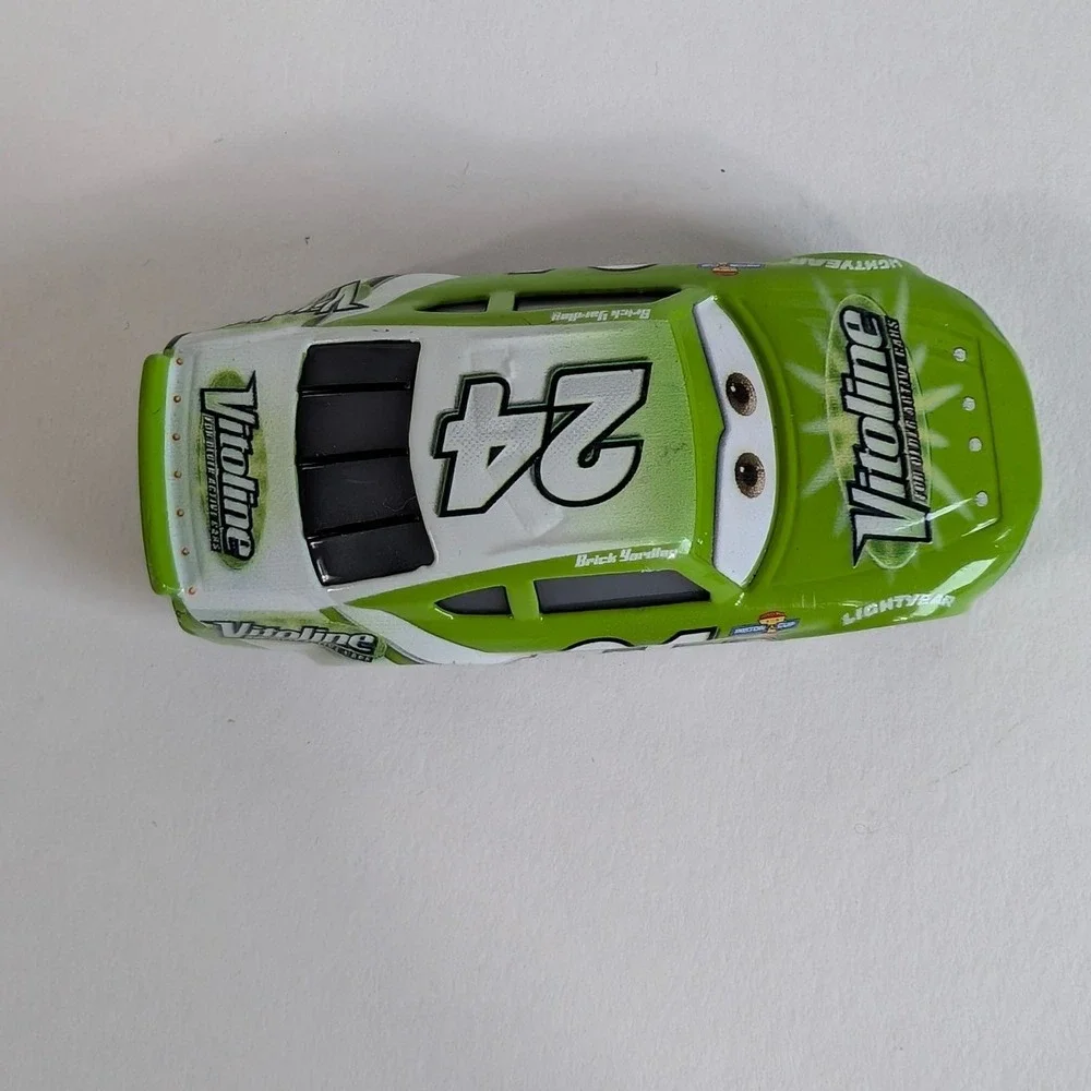 Disney Pixar Cars Mattel Brick Yardley Vitoline 24 Next Gen Diecast Car Green